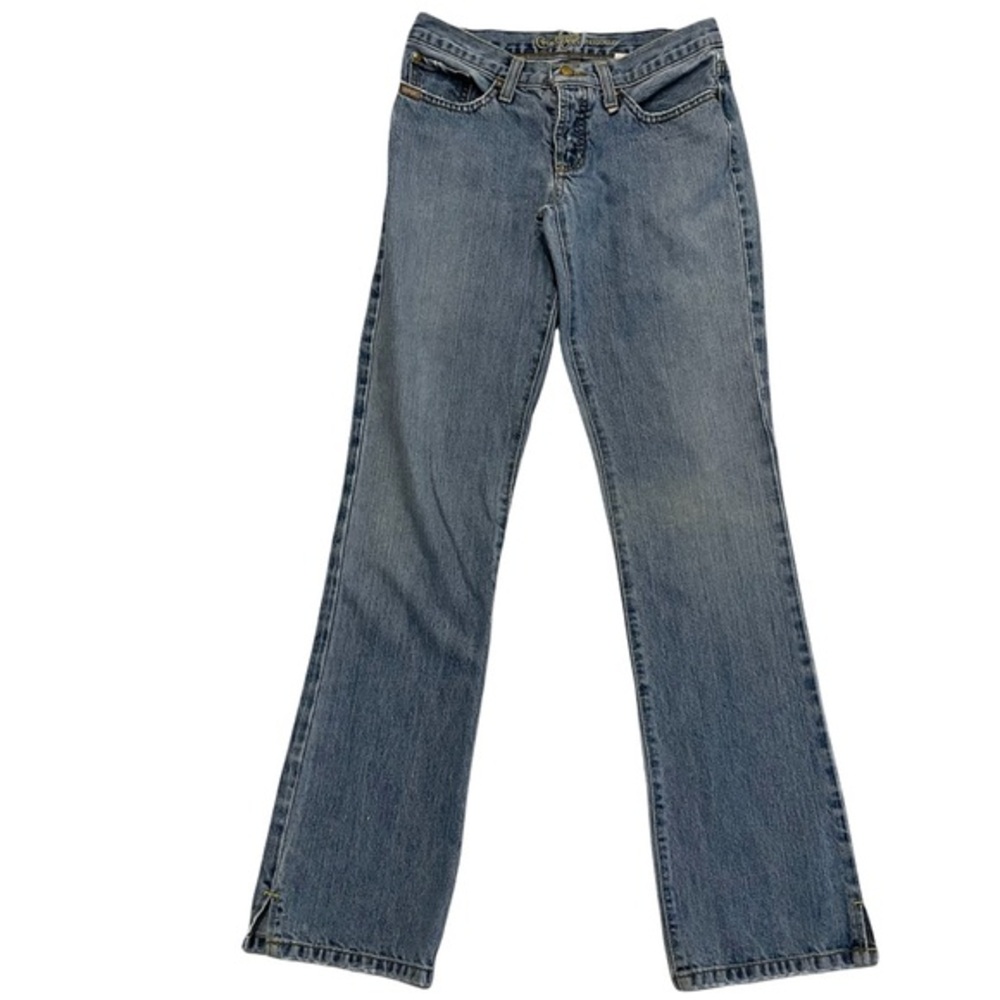 CRUEL GIRL Relaxed Light Wash Bootcut Jeans